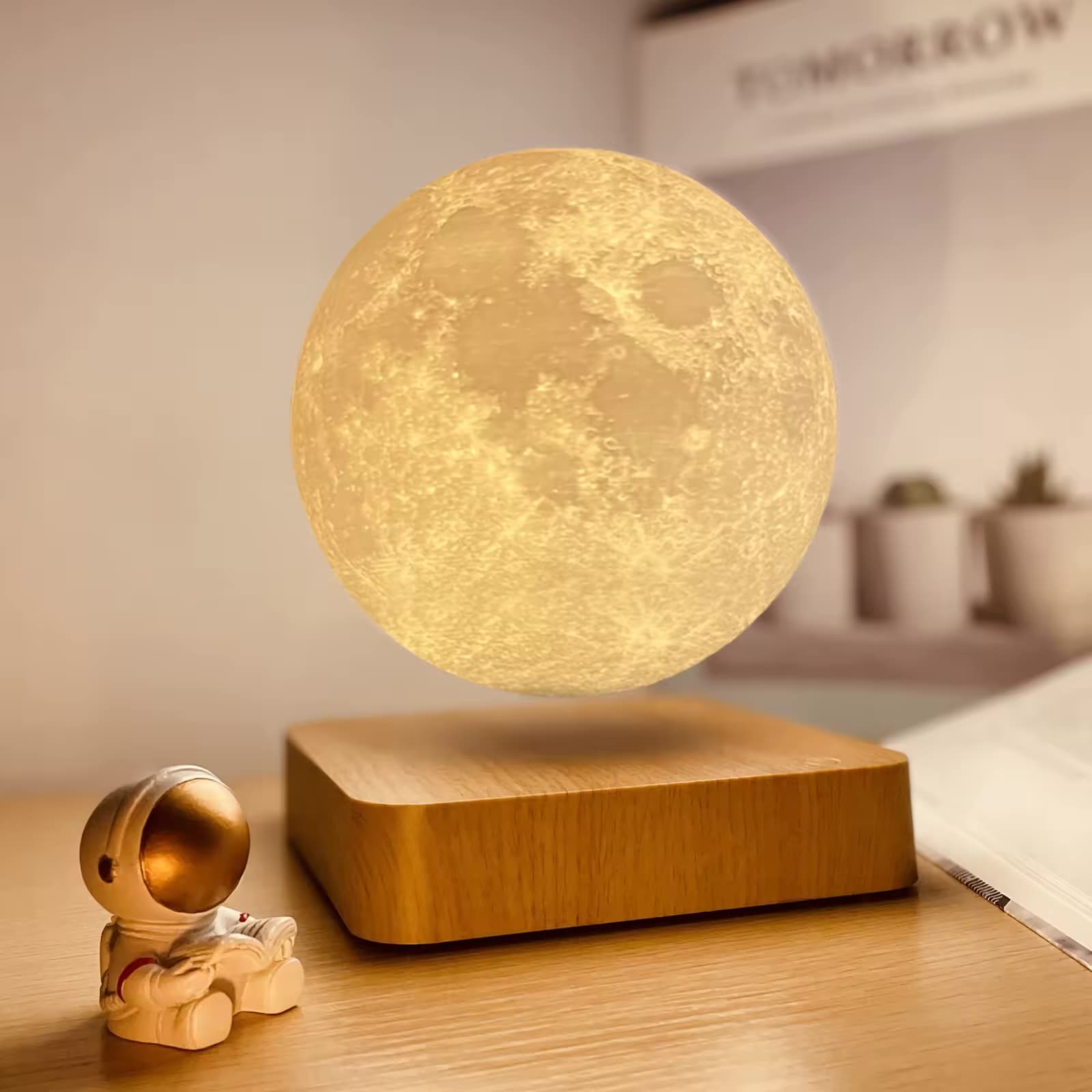 Levitating Moon Lamp — image 1